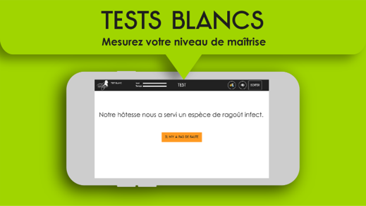 Test blanc pour mesurer votre maîtrise du français