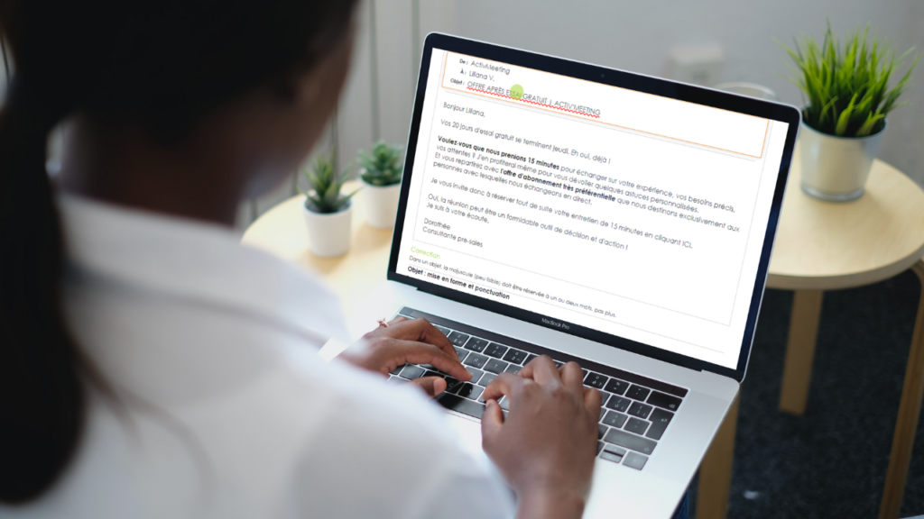 Objet d'e-mail