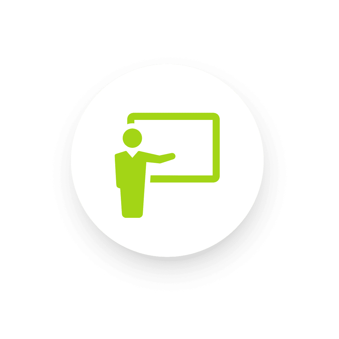 Icône des chargés de formation.